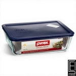 Contenedor De Almacenamiento De Alimentos De Vidrio De La Marca Pyrex
