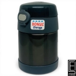 Termo Para Bebidas Y Alimentos Negro