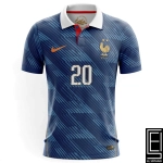 Franela Mundial De Futbol Fifa 2026 Francia Local Camisa Futbol Camisa Futbol