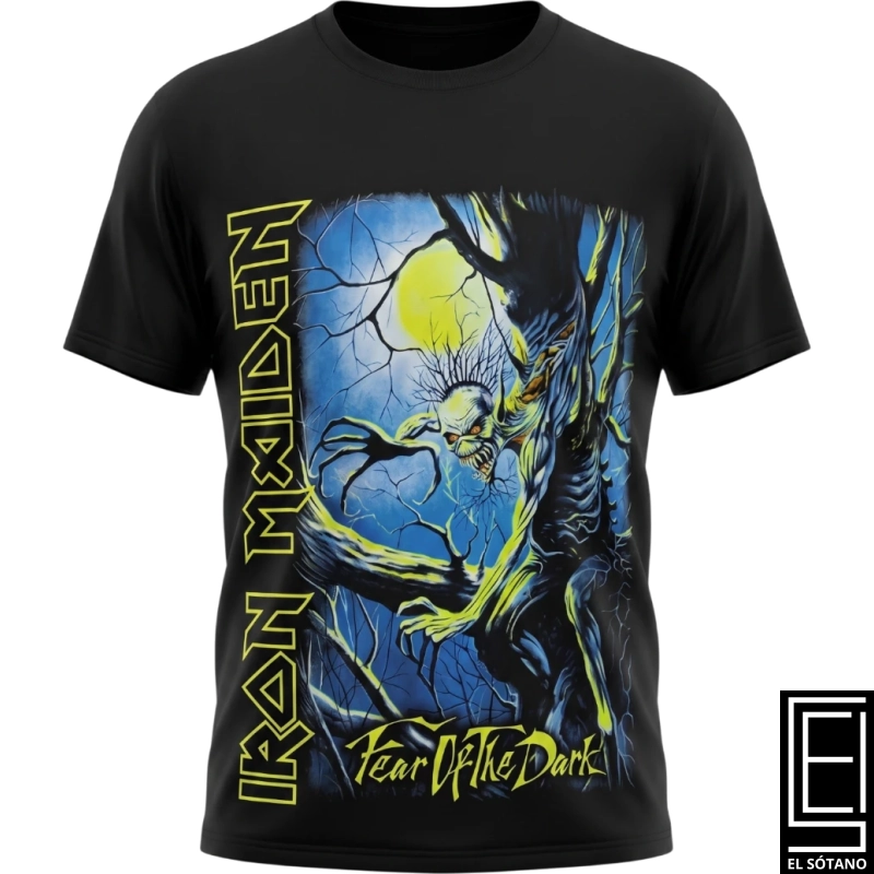 Franela Rock Iron Maiden Fear Of The Dark