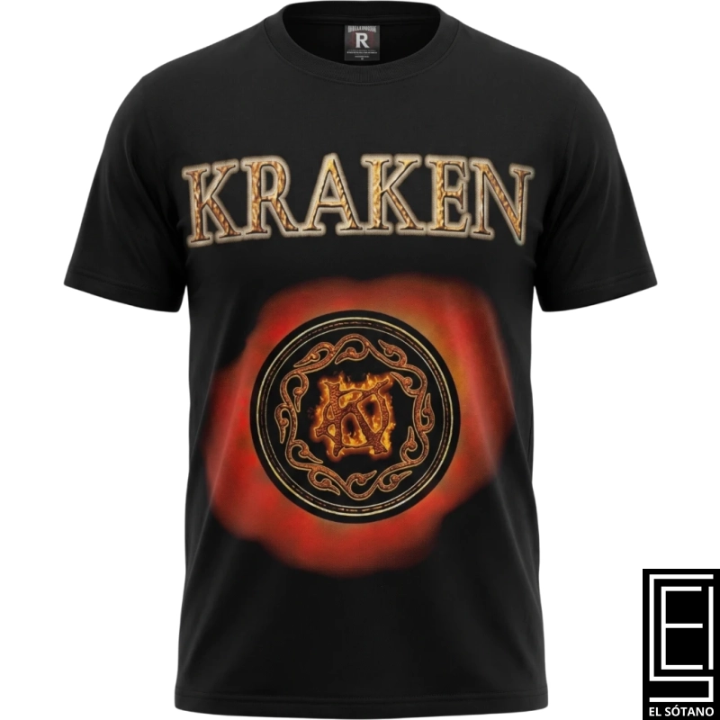 Franela Rock Kraken