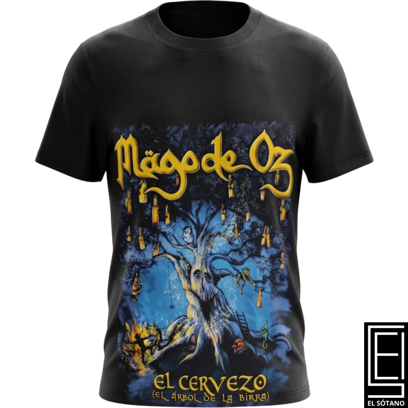 Franela Rock Mago De Oz El Cervezo