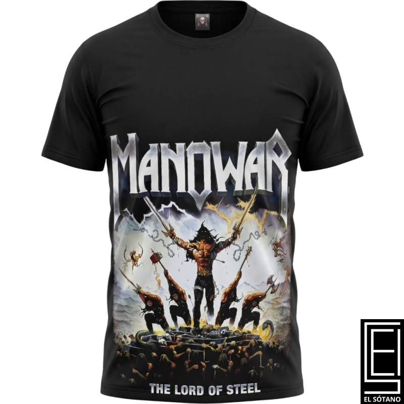Franela Rock Manowar The Lord Of Steel