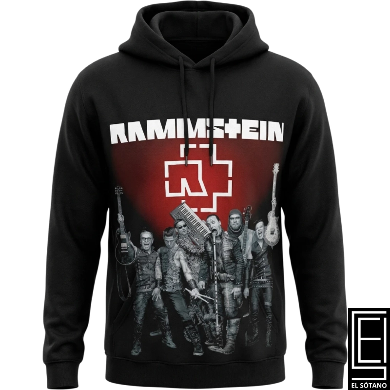 Hoodies Sudadera Con Capucha Rammstein