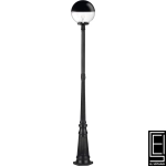 Luminaria Exterior Cast Ip43 E27 105W Negro