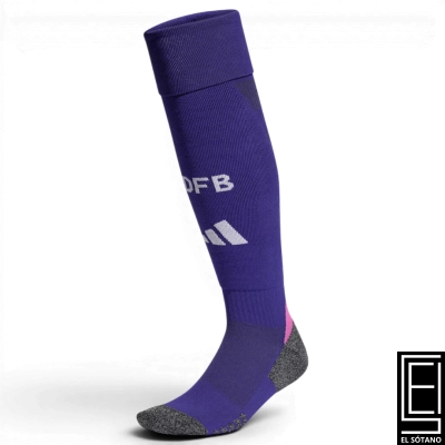 Medias Adidas Oficial De La Segunda Division De Alemania Moradas