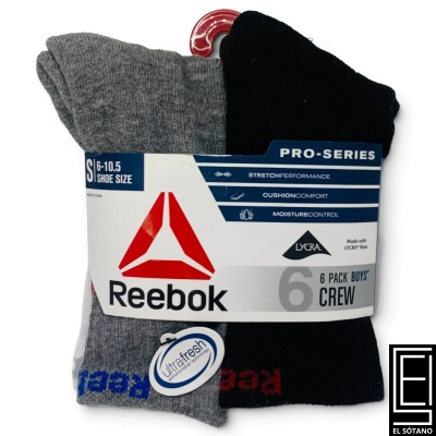 Medias Reebock Rdb211Cr03 Set De 6 Pares