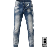 Pantalón Dsquared2 Cool Guy Jeans Azul Claro Desteñido