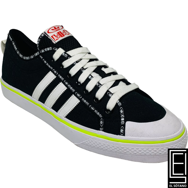 Zapatos Adidas Nizza Core Black Volt