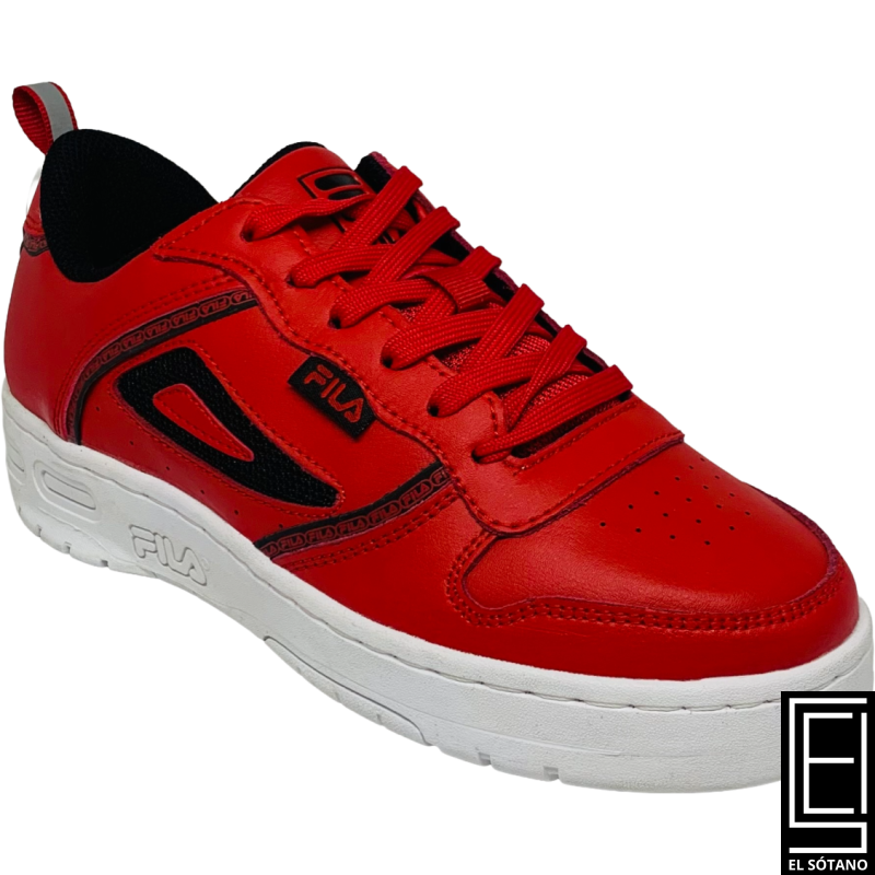 Zapatos Fila Choclo Rojo Negro Lnx 100 R