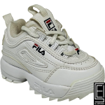 Zapatos Fila Disruptor Ii White Kids
