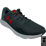 Zapatos Under Armour Charged Pursuit 3 Pitch Grey Red