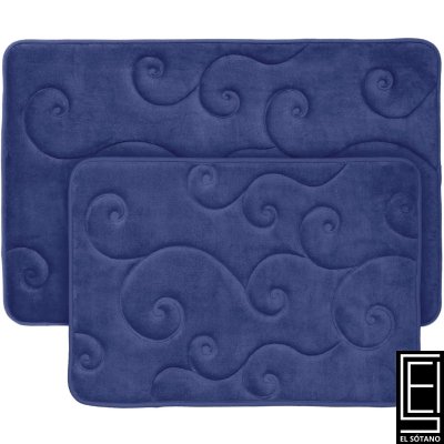 Alfombra De Baño Lavish Home 62Cmx44Cm