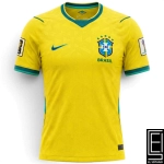 Franela Mundial De Futbol 2026 Brasil Logo En Mangas