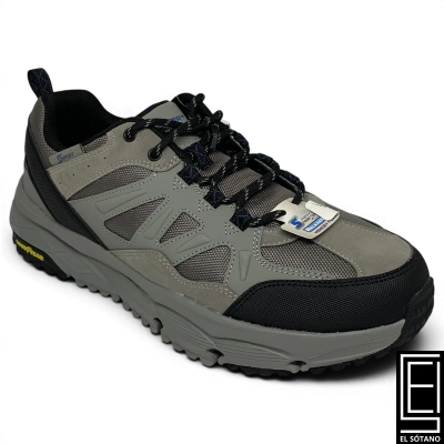 Zapatos S Sport By Skechers Modelo Cason Goodyear En Color Gris