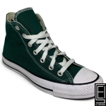 Zapato Converse Chuck Taylor All Star De Corte Alto En Color Verde