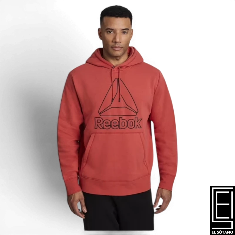 Sueter Reebok Rbk Logo Hoodie Baked Apple Rojo Sueter Reebok Rbk Logo Hoodie Baked Apple Rojo