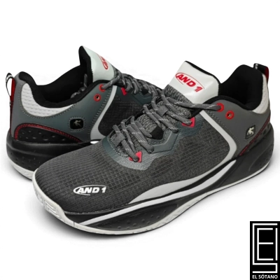 And 1 Revel Ad90209Mv Gris Basket