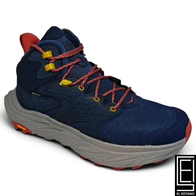 Botas Hoka Anacapa 2 Mid Gtx Cuentan Con Una Membrana Impermeable Gore-Tex Y Una Suela Vibram Megagrip Senderismo