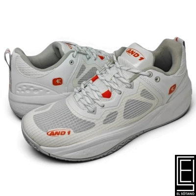 Zapatos And 1 Revel Low Ad90209Mw Blanco Basket