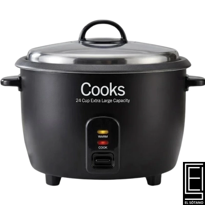 Arrocera Eléctrica Cooks Xl Family Size Capacidad Extra Grande De 24 Tazas