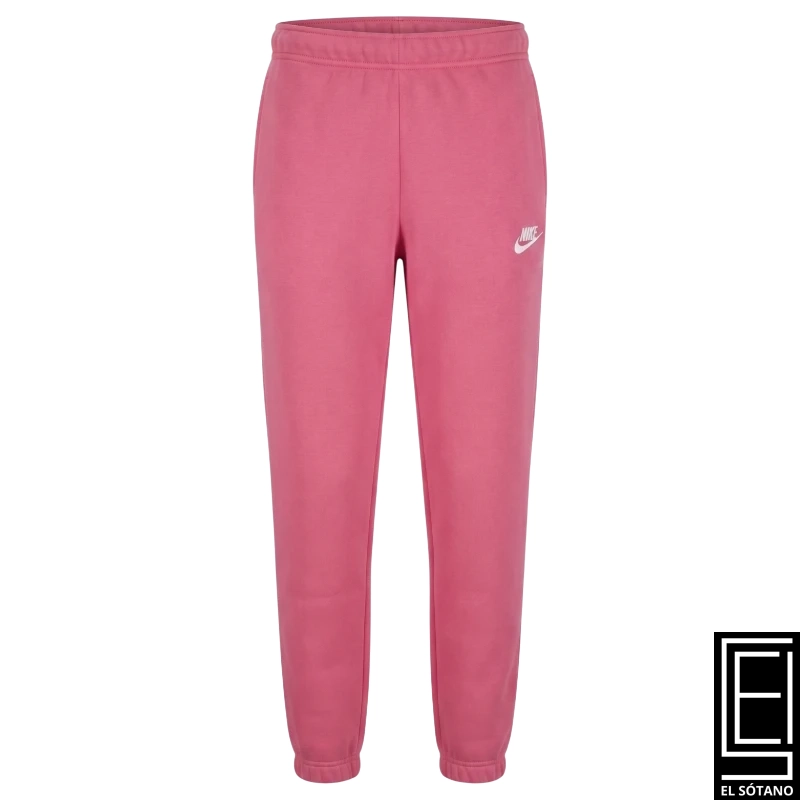 Pantalon Deportivo Nike Sportswear Club Fleece Kids De Color Vino Tinto