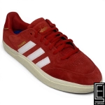 Zapatos Adidas Tyshawn Low En Color Better Scarlet Con Detalles En Blanco