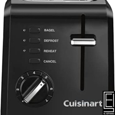 Tostadora Compacta Cuisinart De 2 Rebanadas Modelo Cpt-122Bk