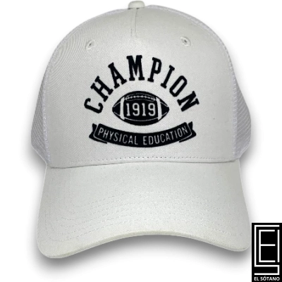 Gorra Champion Physical Education 1919 Blanca